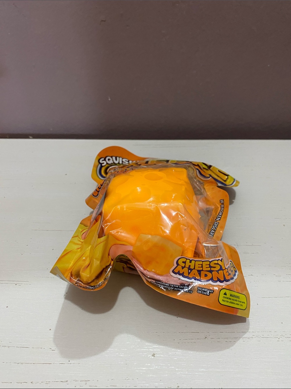 Squishy Cheese Block Stretchy Cheese Toy - Picture 5 of 5